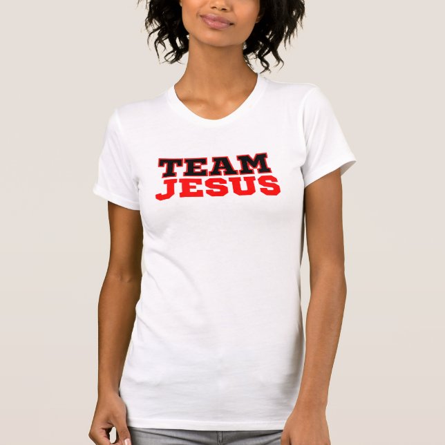 Team Jesus Christian Faith T-Shirt (Front)