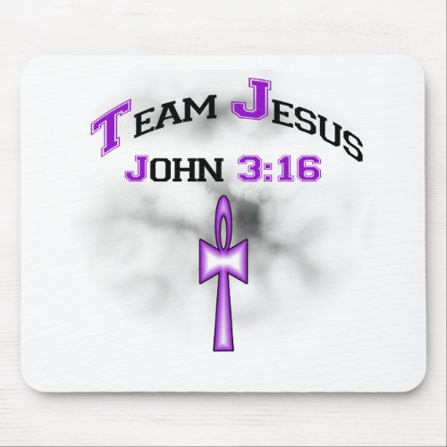 Team Jesus Christian John 316 Mouse Pad