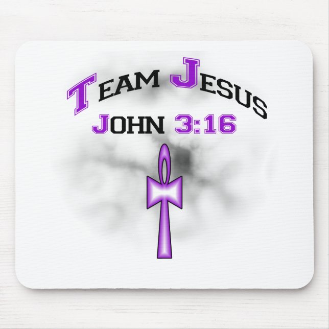 Team Jesus Christian John 316 Mouse Pad (Front)