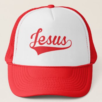 Team Jesus Hat by agiftfromgod at Zazzle