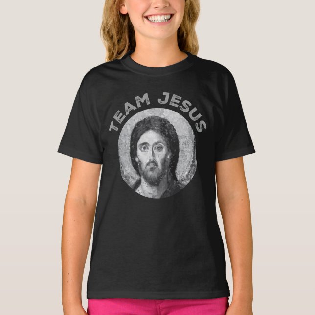 Team Jesus Iconography Item T-Shirt (Front)