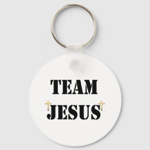 Team Jesus Keychain