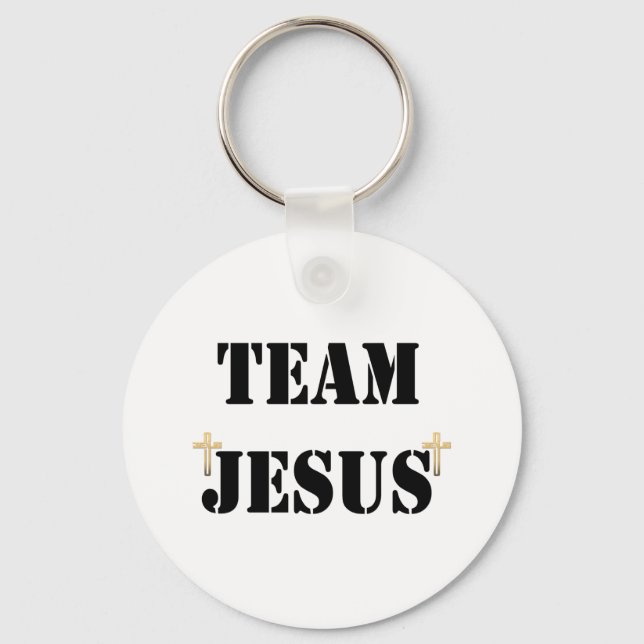 Team Jesus Keychain (Front)