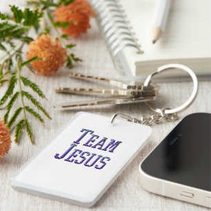 Team Jesus Keychain