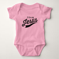 Team jesus logo Baby Shirt