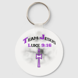 Team Jesus Luke 916 Keychain