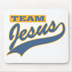 Team Jesus Mouse Pad