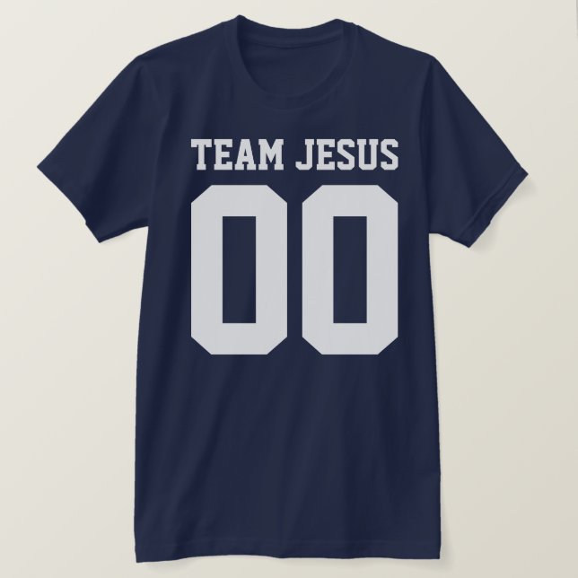 Team Jesus T-Shirt (Design Front)