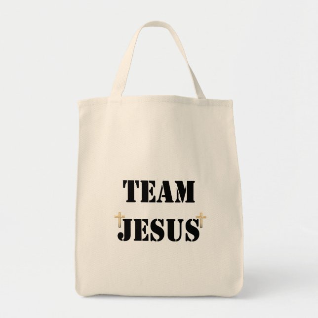 Team Jesus Tote Bag (Front)