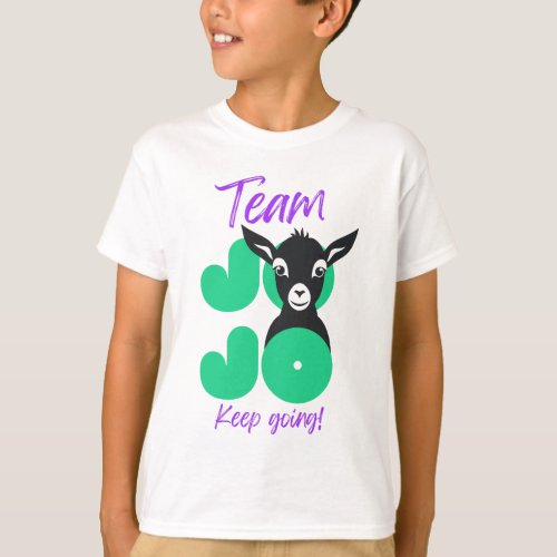 Team Jojo _ Kids shirt