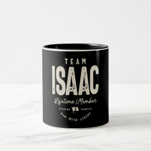 Team Julian Lifetime Member Personalized Name Two-Tone Coffee Mug