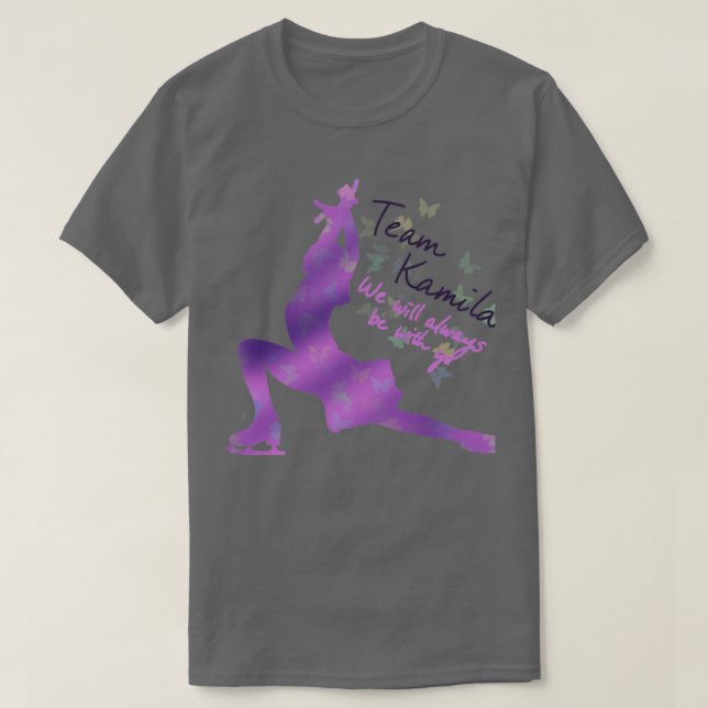 Team kamila Kamila Valieva in memoriam T-Shirt (Design Front)