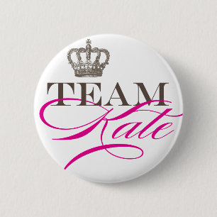Team Kate   The Royal Wedding Button