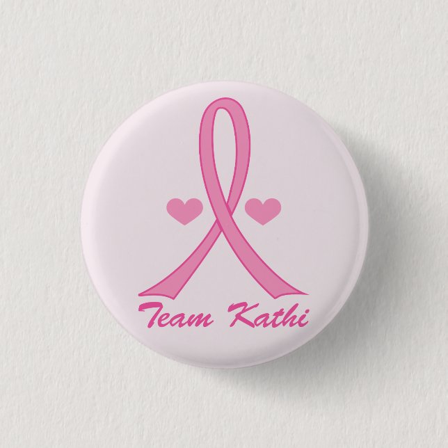 Team Kathi Pinback Button (Front)