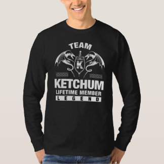 Team Ketchum Lifetime Member T-Shirt