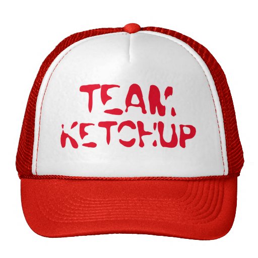 Team Ketchup Trucker Hat | Zazzle
