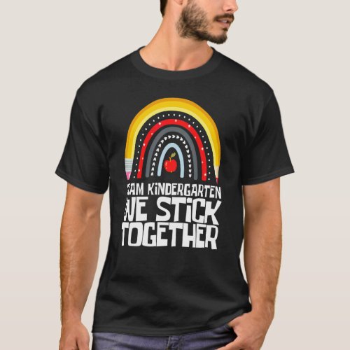 Team Kindergarten First Day Back To School Teacher T-Shirt