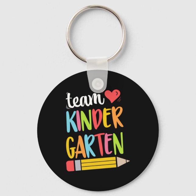 Team Kindergarten Keychain (Front)