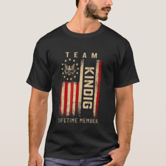 Team KINDIG Lifetime Member American Flag T-Shirt