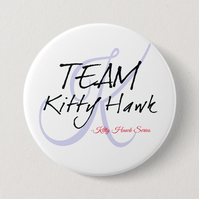 Team Kitty Hawk Button (Front)