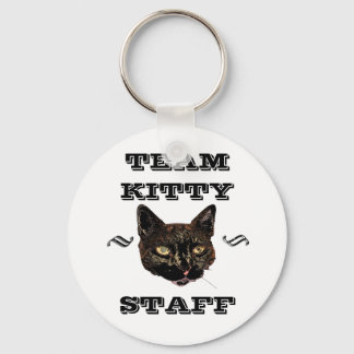 Team Kitty STAFF Keychain
