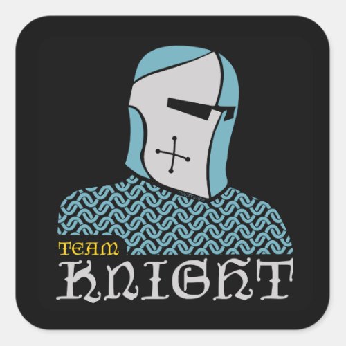 Team Knight Square Sticker