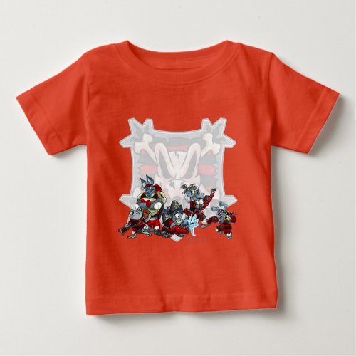 Team Krawk Island Group Baby T_Shirt