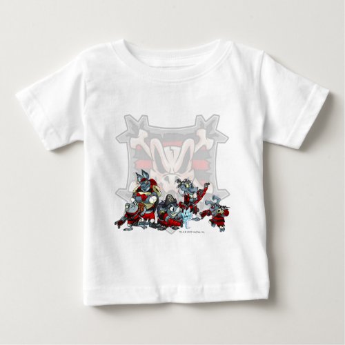 Team Krawk Island Group Baby T_Shirt