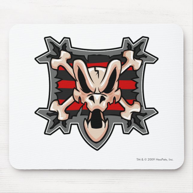 Team Krawk Island Logo Mouse Pad (Front)