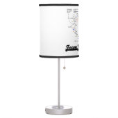Team Krebs Cycle Citric Acid Cycle TCAC Table Lamp (Left)