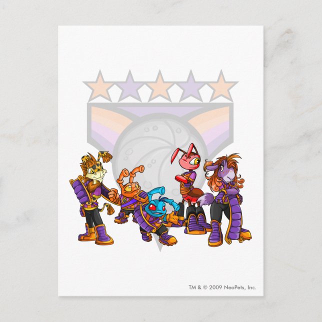 Team Kreludor Group Postcard (Front)