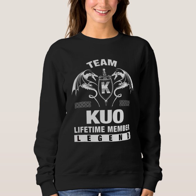 Team Kuo Lifetime Member   Sweatshirt (Front)