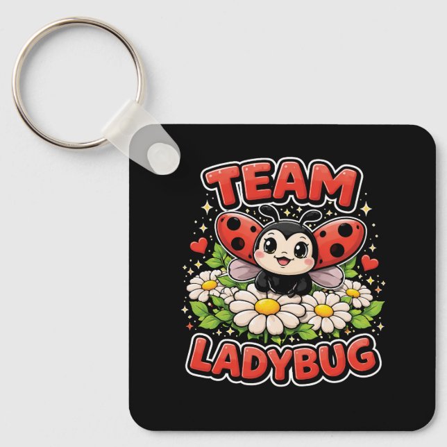 Team Ladybug Keychain (Front)