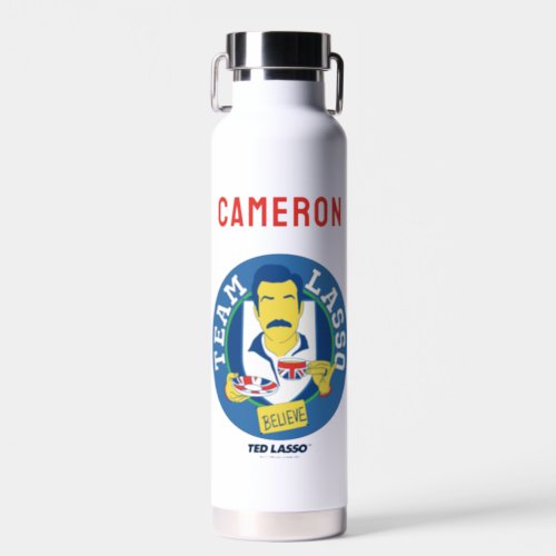 Team Lasso Tea Iconic Avatar  Add Your Name Water Bottle