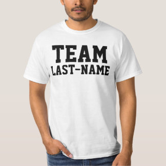 TEAM (Last Name) Family Name T-Shirt