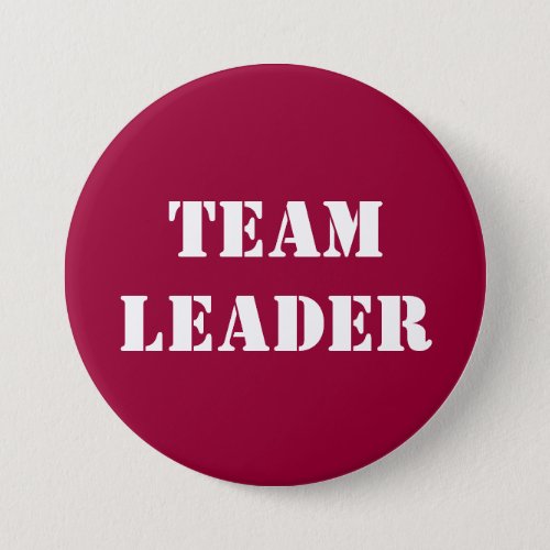 TEAM LEADER _ buttons