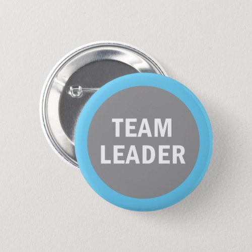 Team Leader identification badge Button