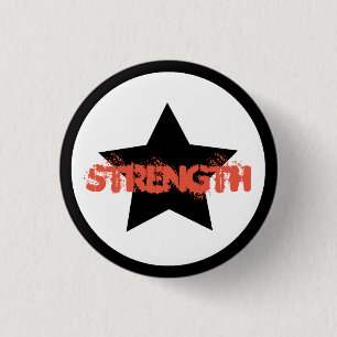 Team Leader Strength Star Button Pin