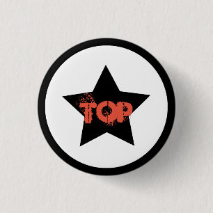 Team Leader Top Star Button Pin