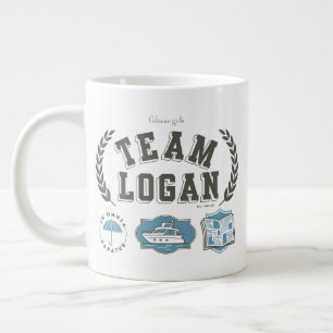 Team Logan Gilmore Girls Design Giant Coffee Mug