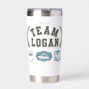 Team Logan Gilmore Girls Design Insulated Tumbler
