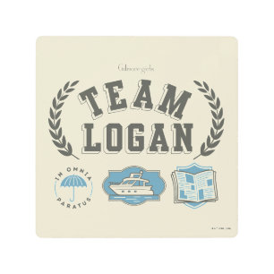 Team Logan Gilmore Girls Design Metal Print