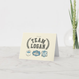 Team Logan Gilmore Girls Design Note Card