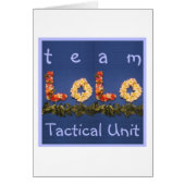 Team Lolo Tactical Unit (Front)