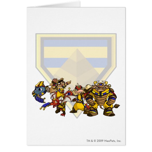 Team Lost Desert Group Cards (Front)