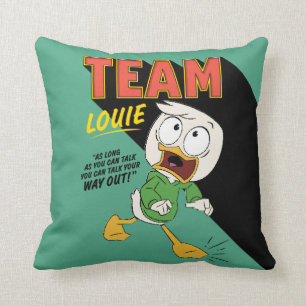 Team Louie Throw Pillow