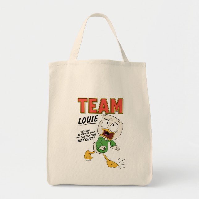Team Louie Tote Bag (Front)