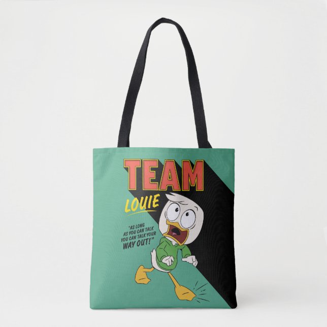 Team Louie Tote Bag (Front)