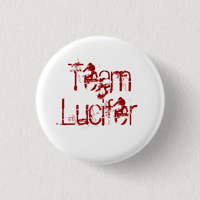 Team Lucifer button (Front)