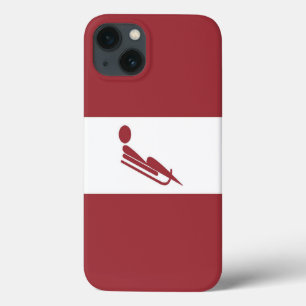 Team Luge Latvia iPhone 13 Case